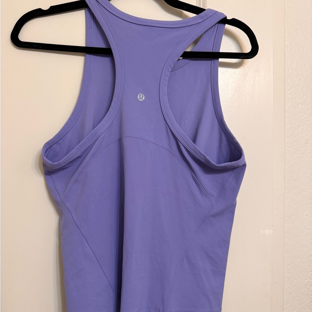Lululemon Align Waist-length Racerback Tank Top DARK LAVENDER - Picture 2 of 3